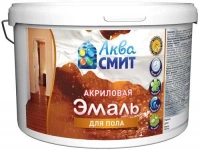 Эмаль для пола акриловая серая АКВА СМИТ  2,5кг