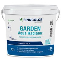 Эмаль FINNCOLOR GARDEN AQUA С 2,7 л п/мат.