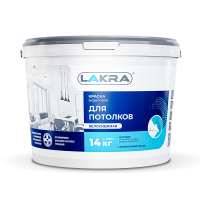 Краска в/д Для Потолка Лакра  1,3кг 