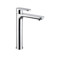 Смеситель для раковины KERAMA MARAZZI Piano/Пиано однорычажный высокий без д/к, хром глянец 69315KM.21.018