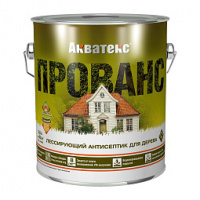 Антисептик лессирующий алкидный п/мат Прованс бесцветный 9л