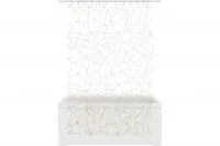 Занавеска д/в PEVA GOLD GLASS 200*180 FORA