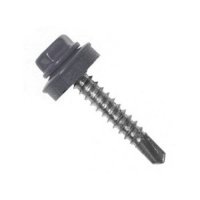 Саморез кровельный 4,8*35 RAL 7004 (3000шт) промтара