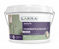 Эмаль акриловая матовая Лакра  0,9кг (6)
