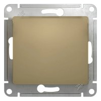Выключатель 1 кл с/п Титан Glossa GSL000411 (20/160)